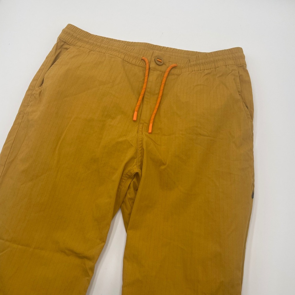 Cotopaxi Women Mustard Yellow Ripstop Hiking Pants Size Medium Drawstring Hiking